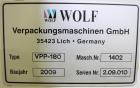 Wolf VPP-180 Mini-Master Vertical Form, Fill & Sealer Machine (Bagger Only